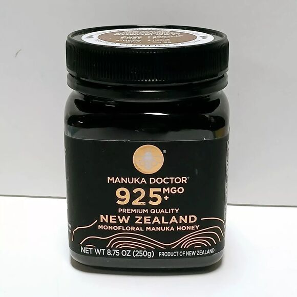 NIB MANUKA DOCTOR - MGO 925+ Manuka Honey Monofloral 100% Pure New Zealand Honey - Picture 1 of 7